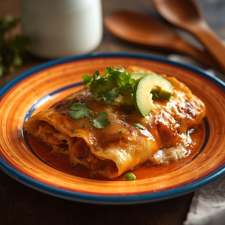 Hatch Chile Chicken Enchiladas Recipe