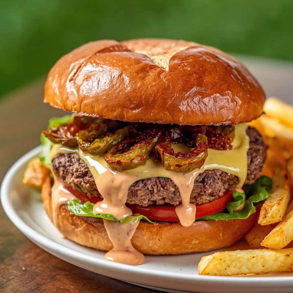 Hatch Chili Cheeseburger Recipe