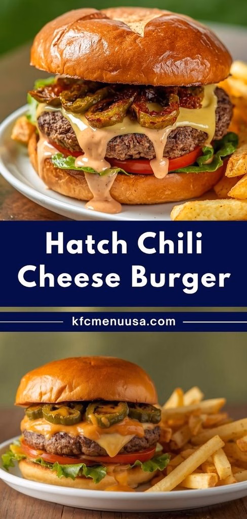 Hatch Chili Cheeseburger Recipe