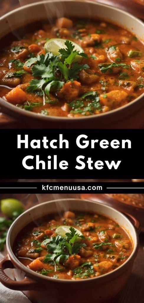 Hatch Green Chile Stew Recipe