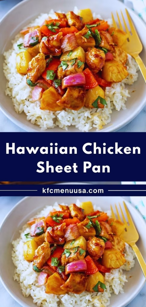 Hawaiian Chicken Sheet Pan Recipe