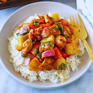 Hawaiian Chicken Sheet Pan Recipe