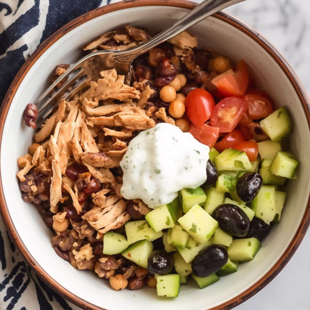 High-Protein Chicken & Rice Bowl Recipe