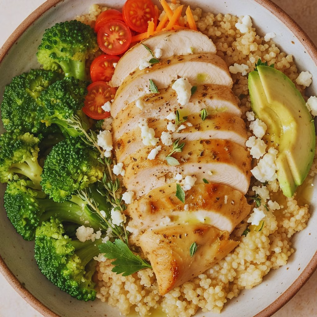 High-Protein Chicken & Veggie Power Bowl Recipe