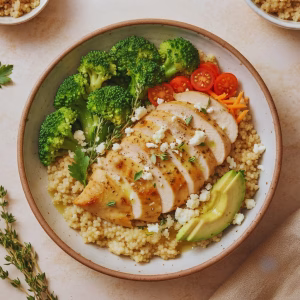 High-Protein Chicken & Veggie Power Bowl Recipe