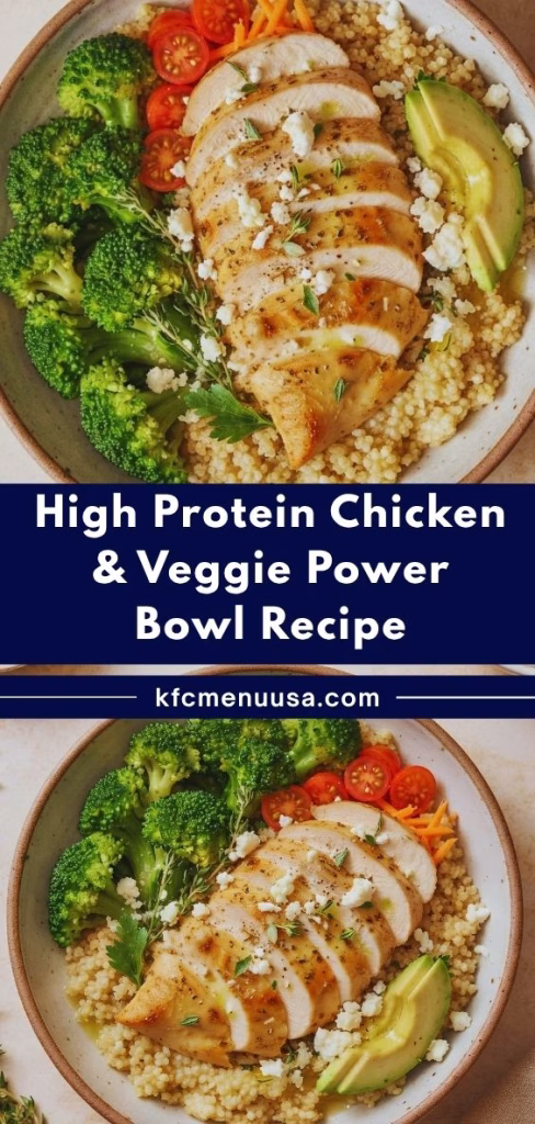 High-Protein Chicken & Veggie Power Bowl Recipe