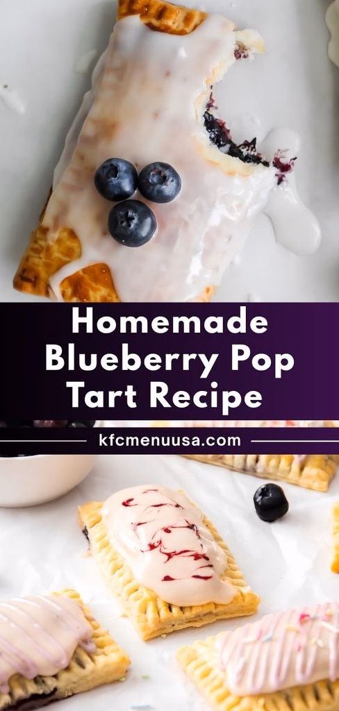 Homemade Blueberry Pop Tarts Recipe
