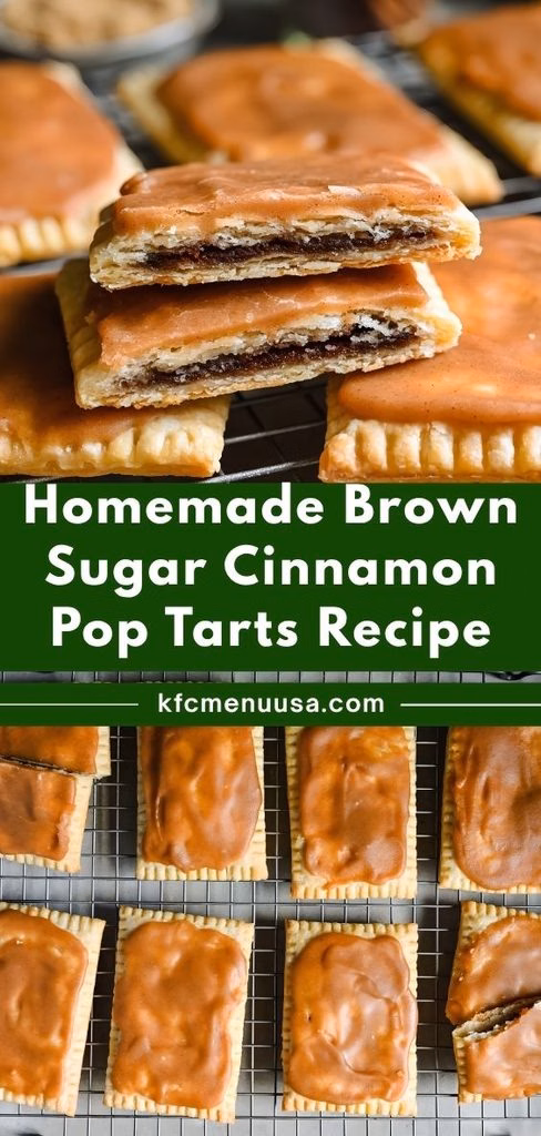 Homemade Brown Sugar Cinnamon Pop Tarts Recipe