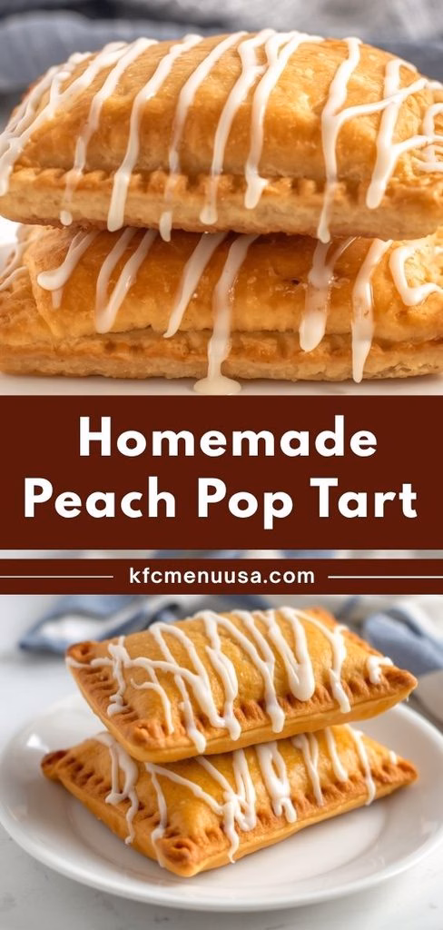 Homemade Peach Pop Tarts Recipe