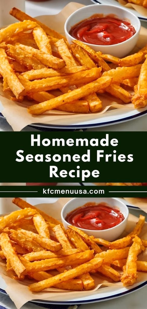 Homemade Seasoned Fries Recipe