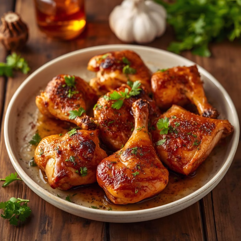 Honey Garlic Baked Chicken Recipe