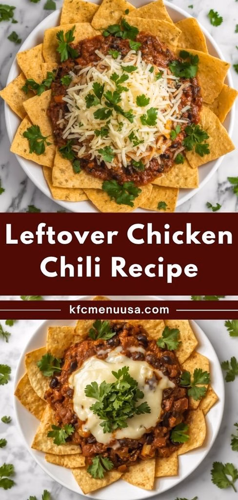 Leftover Chicken Chili Recipe