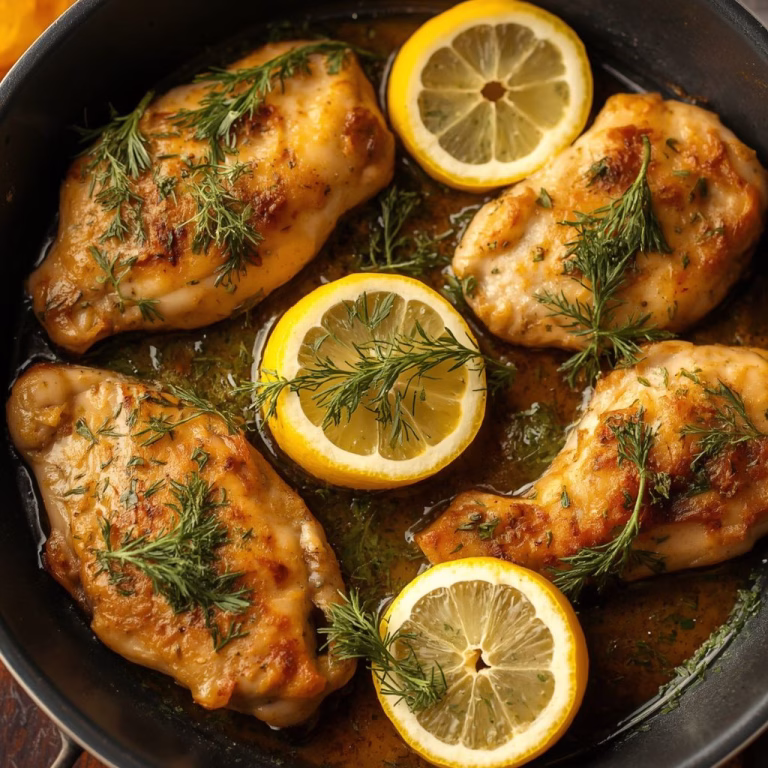 Lemon Dill Chicken Recipe