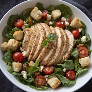 Mediterranean Chicken Caprese Salad Recipe