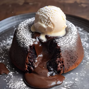Molten Lava Brownies Recipe