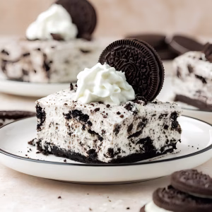 No-Bake Oreo Cheesecake Bars Recipe
