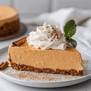 No-Bake Pumpkin Cheesecake Recipe