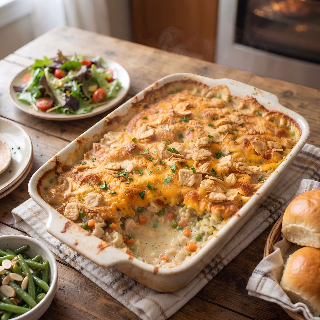 No-Fuss Chicken Casserole Recipe