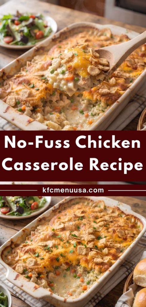 No-Fuss Chicken Casserole Recipe