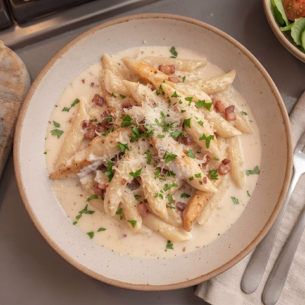One-Pot Creamy Chicken Pasta Recipe