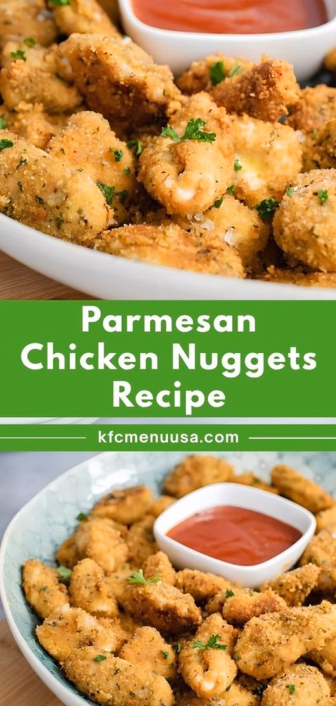 Parmesan Chicken Nuggets Recipe