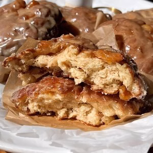 Peach Fritter Donuts Recipe