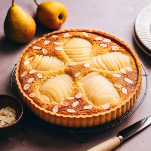 Pear and Almond Tart Recipe