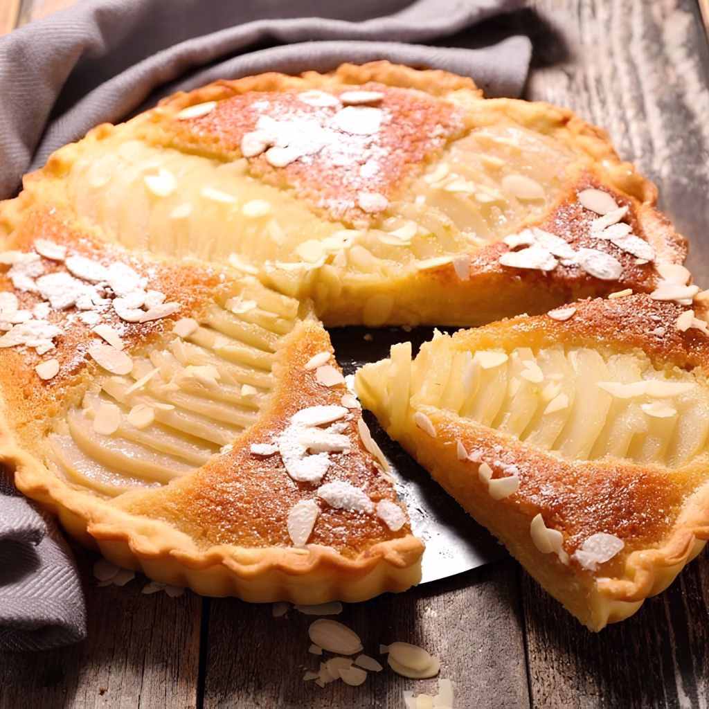  Pear and Almond Tart Recipe