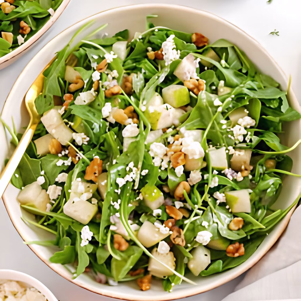 Pear, Arugula & Goat Cheese Salad Recipe