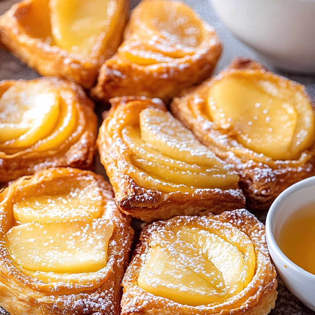 Pear Puff Pastry Tart Recipe
