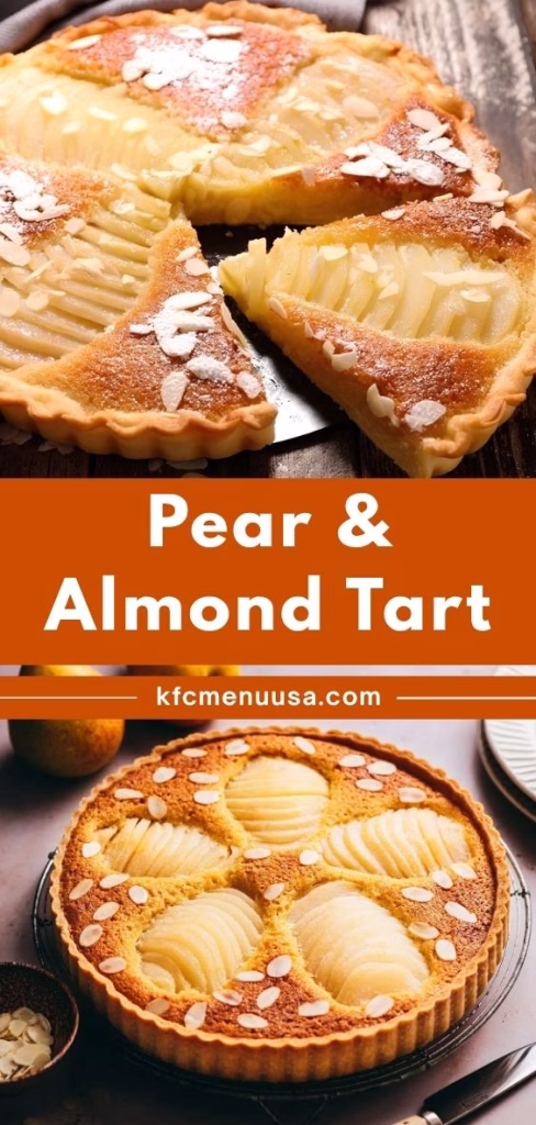  Pear and Almond Tart Recipe