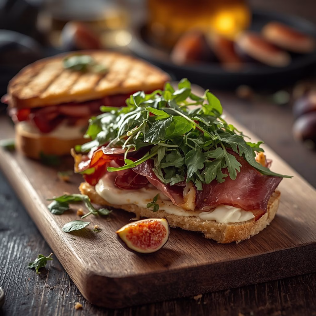 Prosciutto Brie Sandwich Recipe
