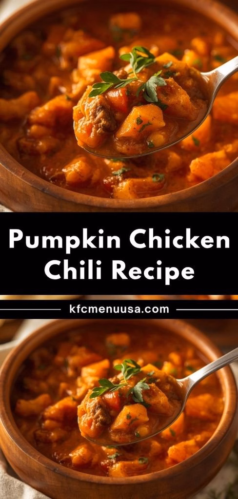 Pumpkin Chicken Chili Recipe