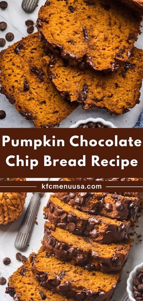 Pumpkin Chocolate Chip Bread Recipe