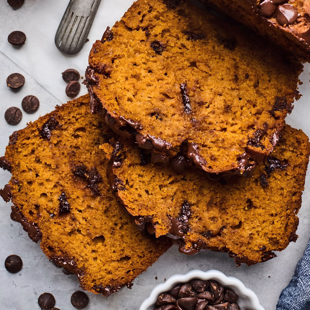 Pumpkin Chocolate Chip Bread Recipe