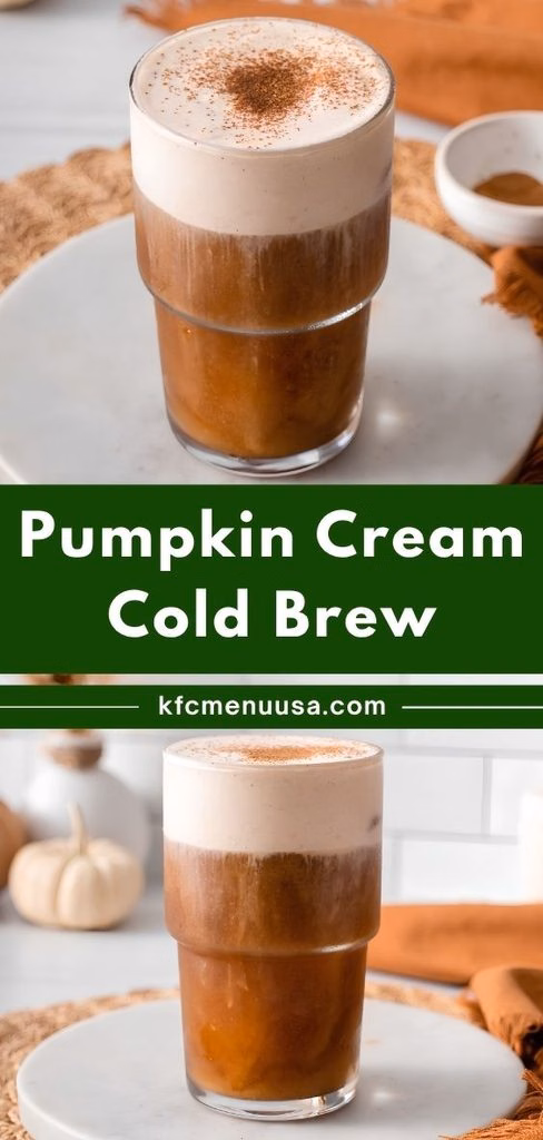 Pumpkin Cream Cold Brew Recipe