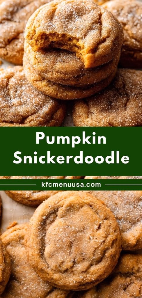Pumpkin Snickerdoodle Recipe