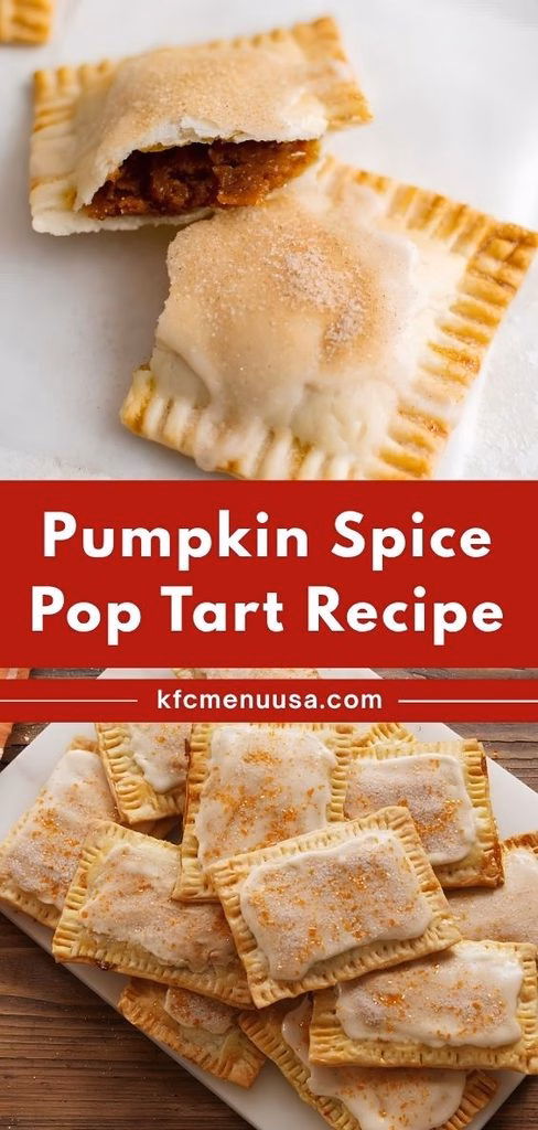 Pumpkin Spice Pop Tarts Recipe