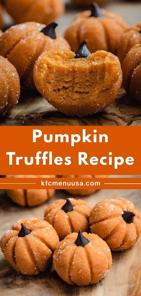 Pumpkin Cheesecake Truffles Recipe