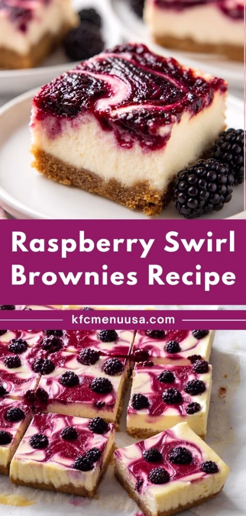 Blackberry Cheesecake Bars Recipe