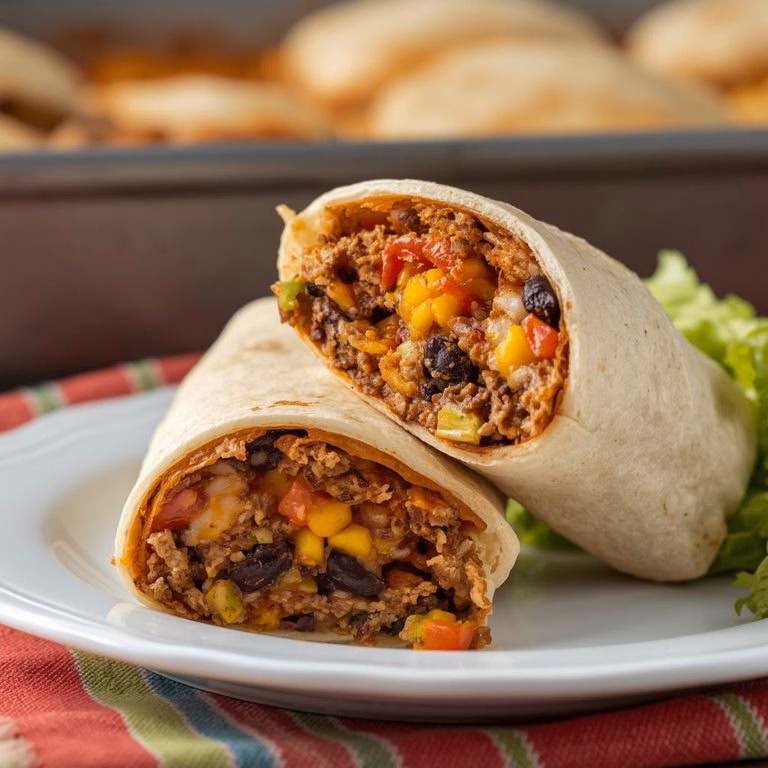 Refried Bean Burrito Recipe