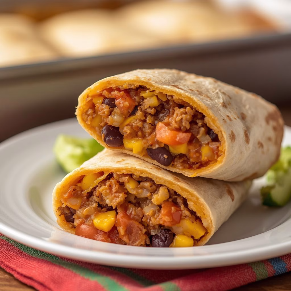 Refried Bean Burrito Recipe