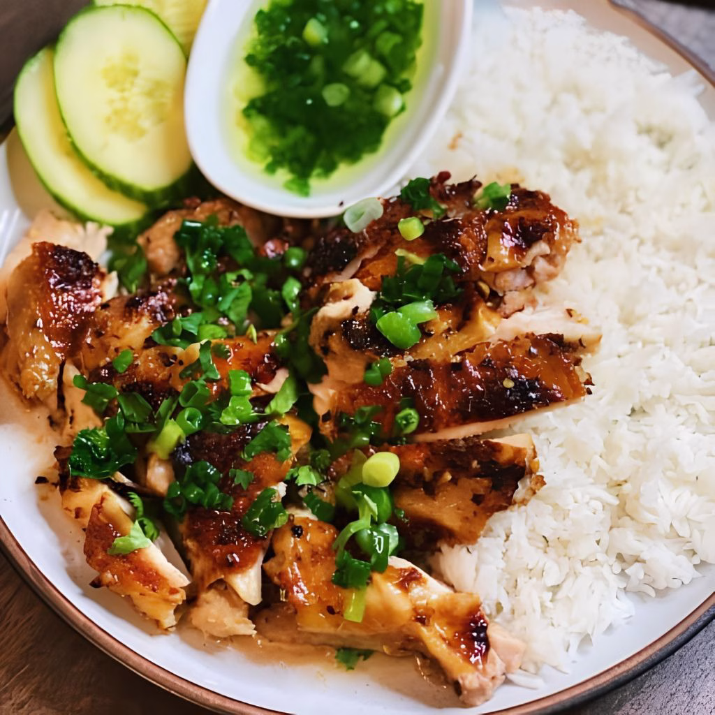 Scallion Oil Chicken Recipe