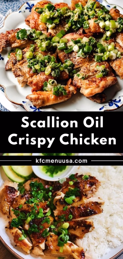 Scallion Oil Chicken Recipe