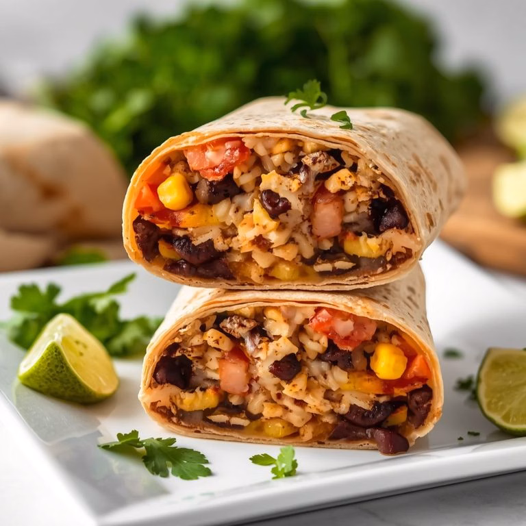 Slow Cooker Bean Burrito Recipe
