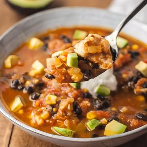 Slow Cooker Black Bean Chicken Chili Recipe