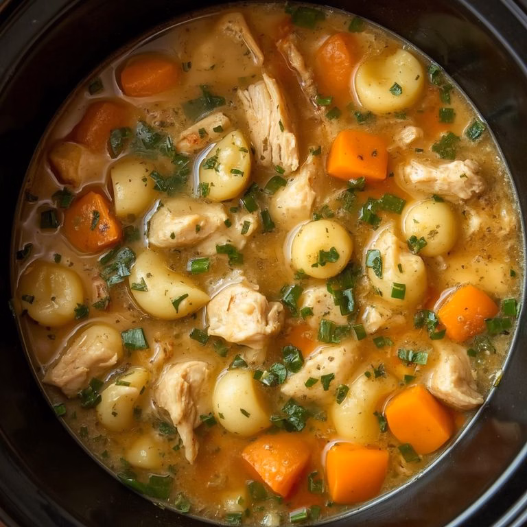 Slow Cooker Chicken Gnocchi Soup Recipe