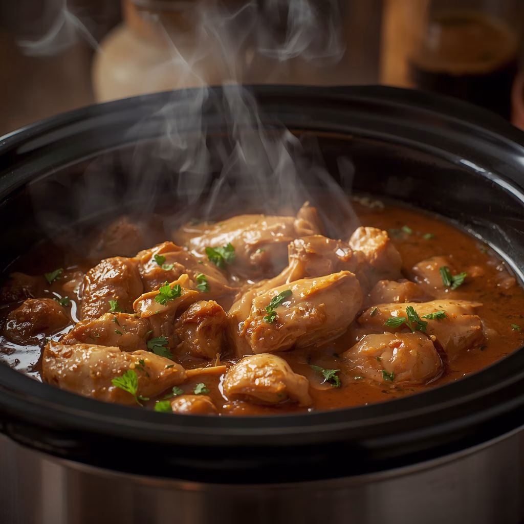 Slow Cooker Chicken and Gravy Recipe