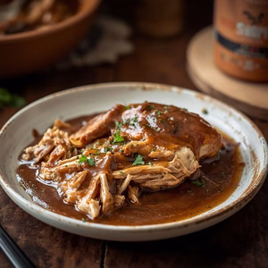 Slow Cooker Chicken and Gravy Recipe