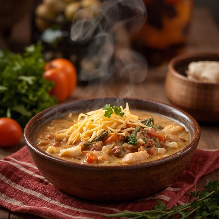 Slow Cooker Cream Cheese Chicken Chili Recipe